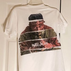 *New* Poetic Justice White T-Shirt